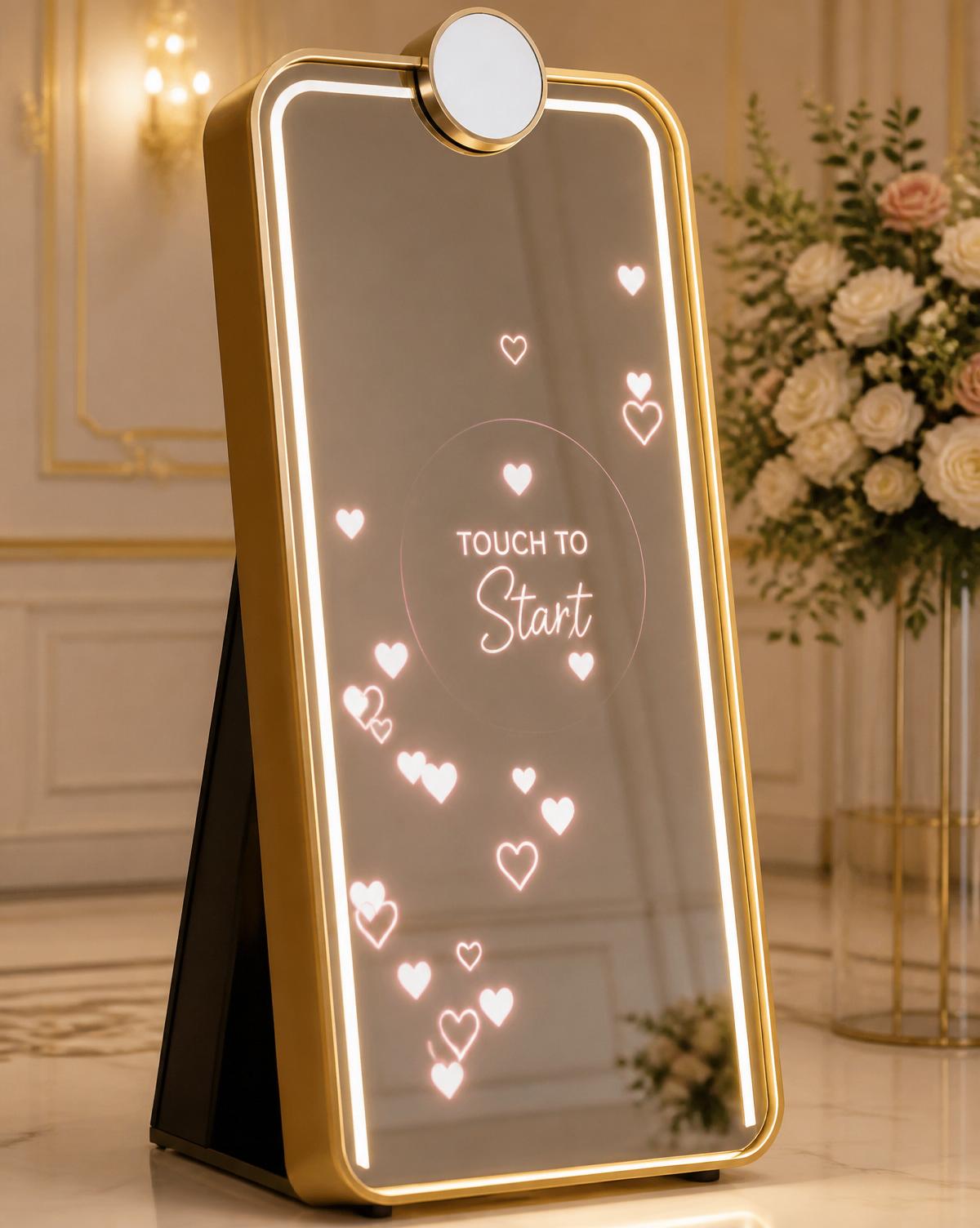 Premium mirror photo booth product detail