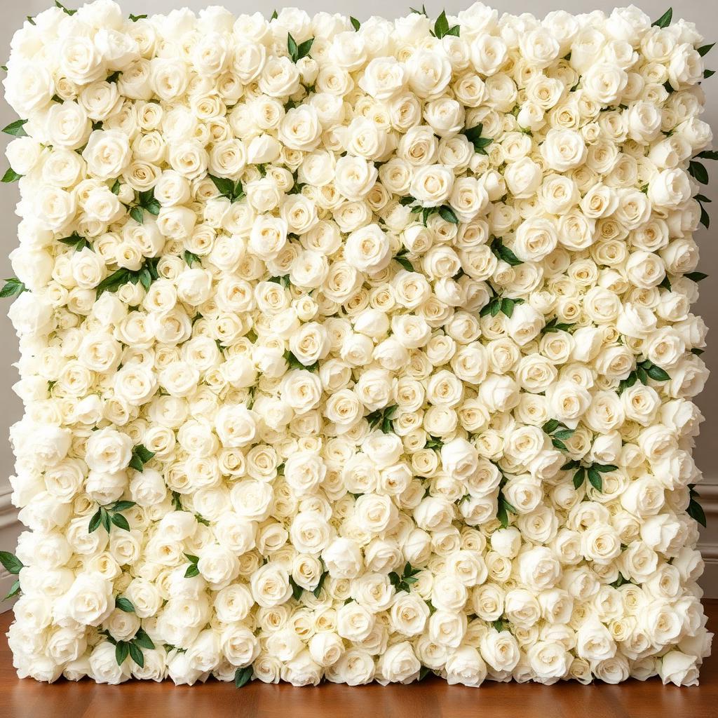White Rose Wall